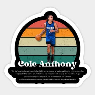 Cole Anthony Vintage V1 Sticker